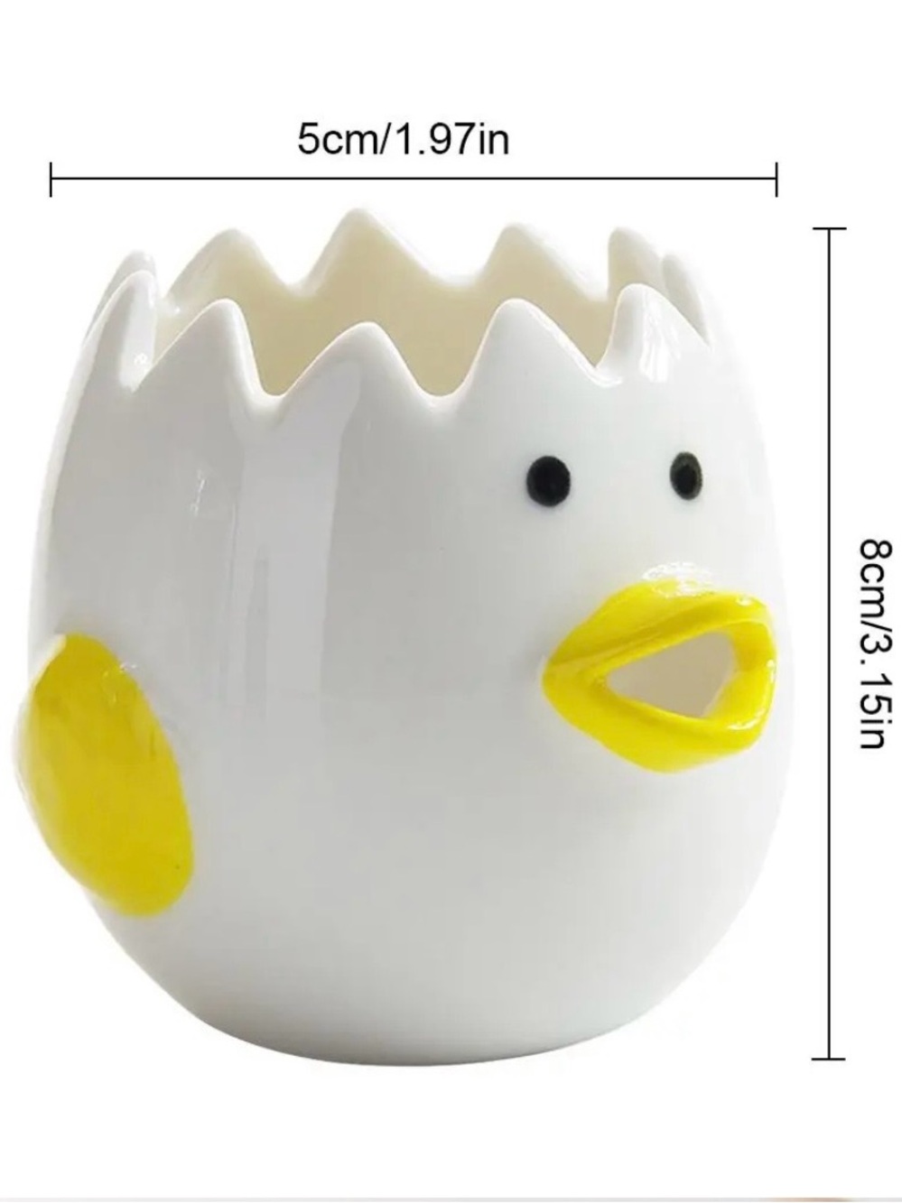 Ceramic Chick Egg Separator - Picture 6 of 6